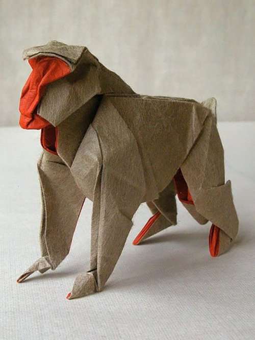 Шедевры бумажного искусства: оригами (25 фото)