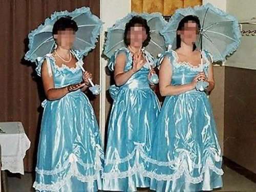 Свадебные ретрофотографии с подружками невесты (32 фото)