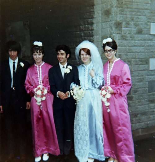 Свадебные ретрофотографии с подружками невесты (32 фото)