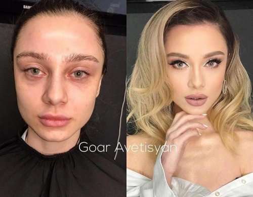 Как умелый макияж может преобразить девушек и женщин (25 фото)