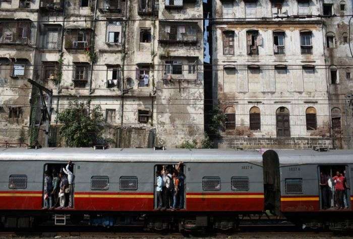 Железнодорожный транспорт Индии (13 фото)
