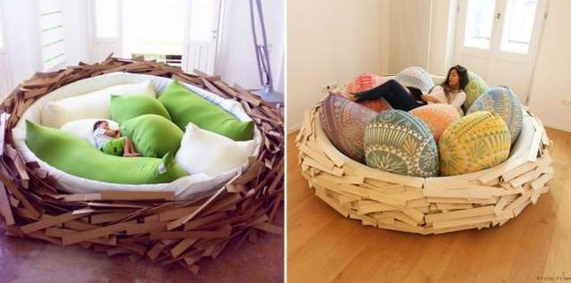 Примеры необычных дизайнерских кроватей (10 фото)