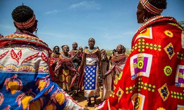 Деревня в Кении, где живут одни женщины (15 фото)