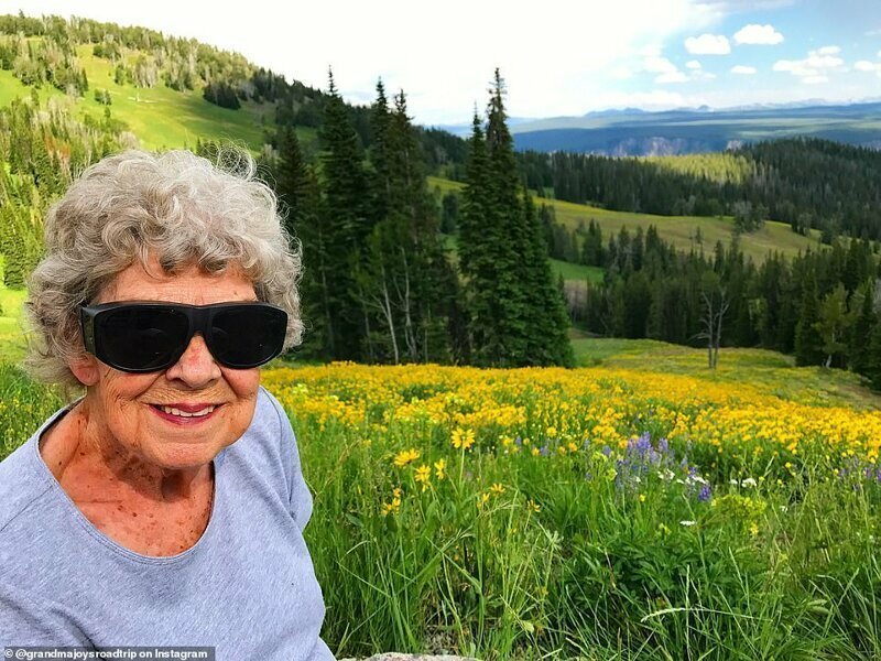 Одиссея по 61 национальному парку США со своей бабушкой(23 фото)