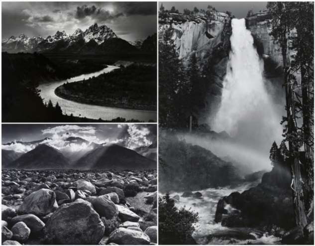 Природа на черно-белых снимках Энсела Адамса