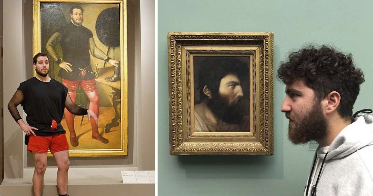 20 человек, которые случайно нашли свои портреты в музее